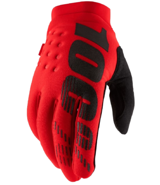 100% 100%, Brisker Glove Red S