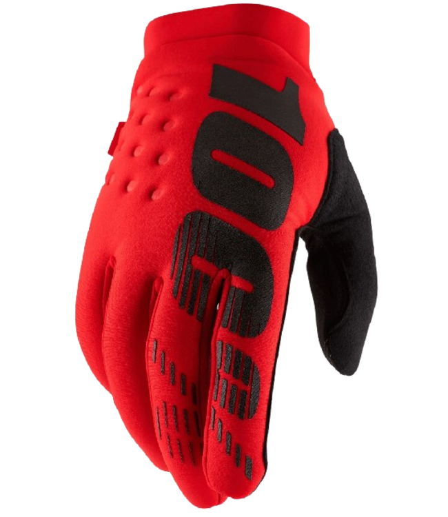 100% 100%, Brisker Glove Red S