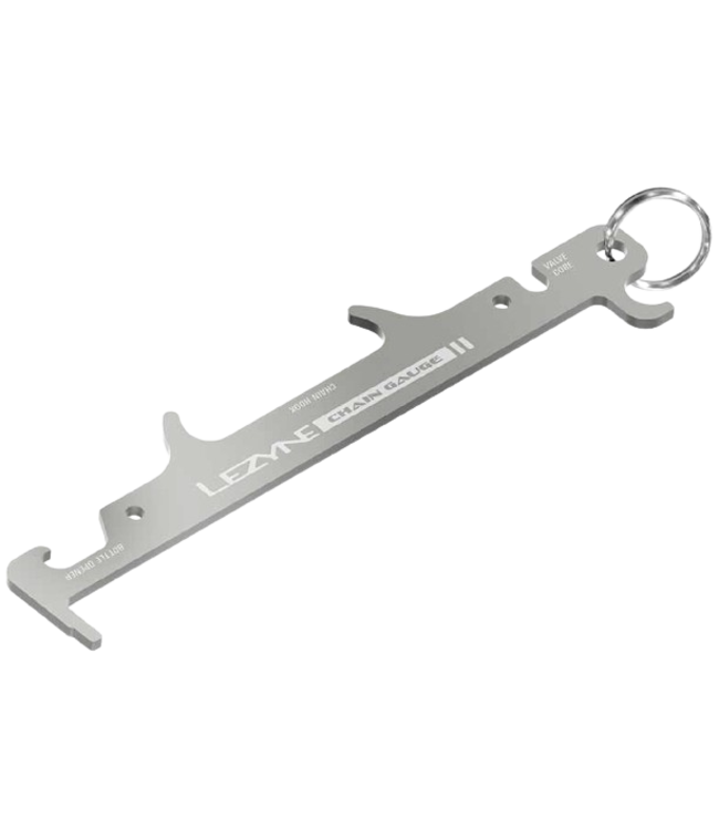 Lezyne, Chain Gauge, Chain Tool, Compatibility: 5-12 sp.