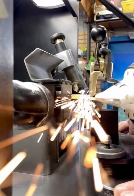 Skate sharpening
