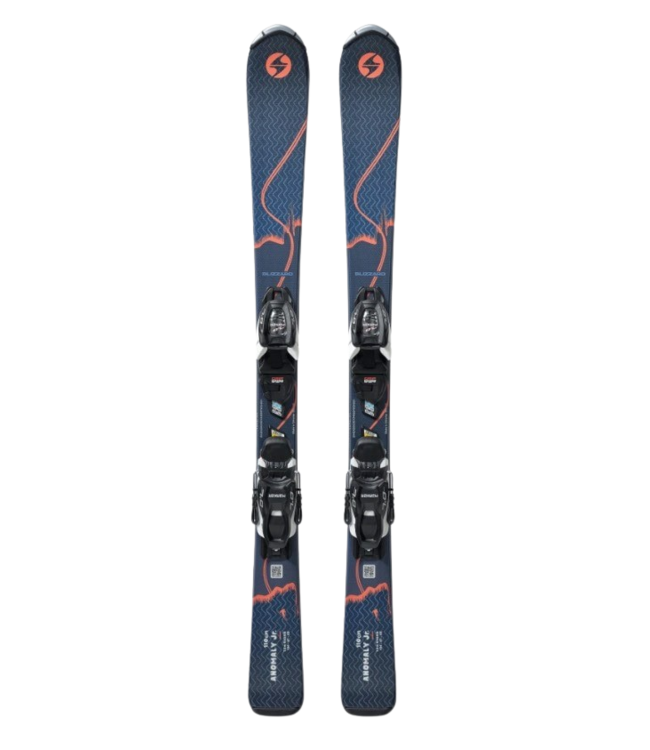 Blizzard Blizzard, Anomaly Jr 2025 Blue/Orange w/FDT 4.5