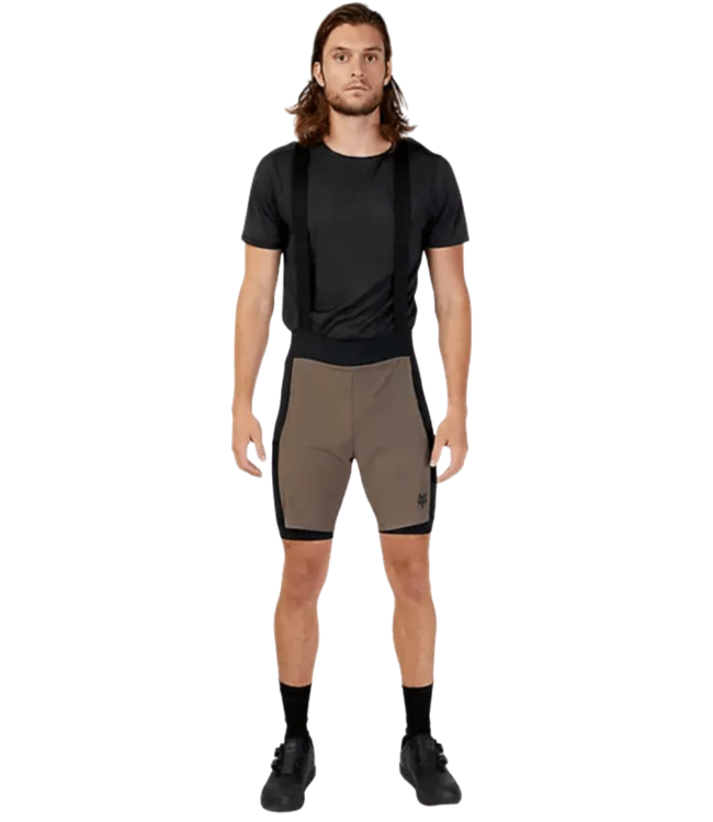 Fox, Flexair Ascent Bib Dirt Brown M