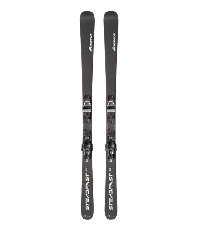 Nordica, Steadfast 80 CA w/TP2 Comp 10 Bindings 2025 Black/Silver