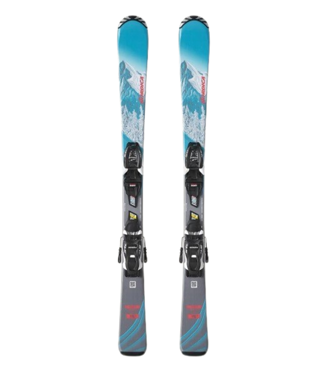 Nordica, Unleashed J 2025 Blue/Yellow [w/ Marker Jr 7 FDT WB