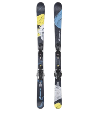 Nordica, Unleashed J 2025 Blue/Yellow [w/ Marker Jr 7 FDT WB Nordica, Unleashed J 2025 Blue/Yellow [w/ Marker Jr 7 FDT WB