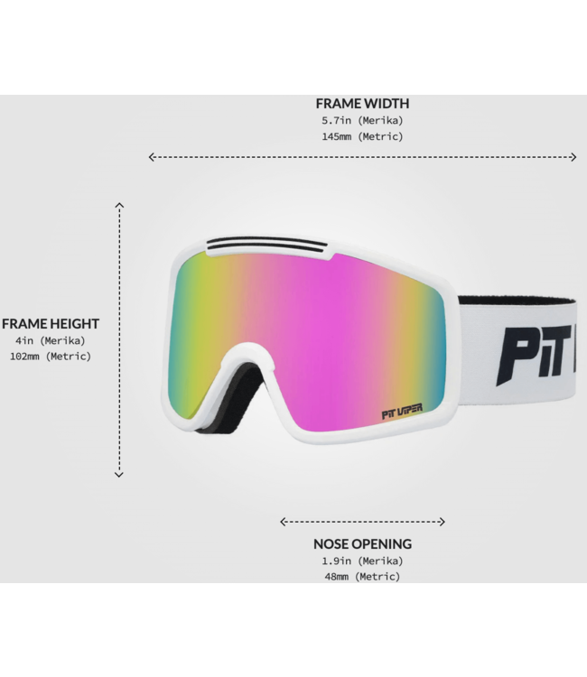 Pit Viper, The French Fry Goggle (Large)