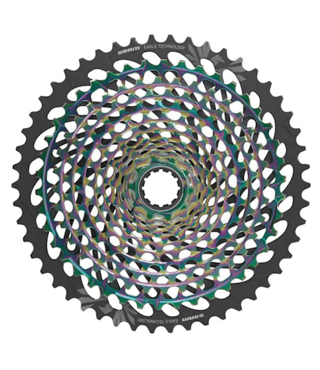 SRAM, XG-1299 XX1 Eagle, Cassette, Speed: 12, 10-52T - Assorted Colors