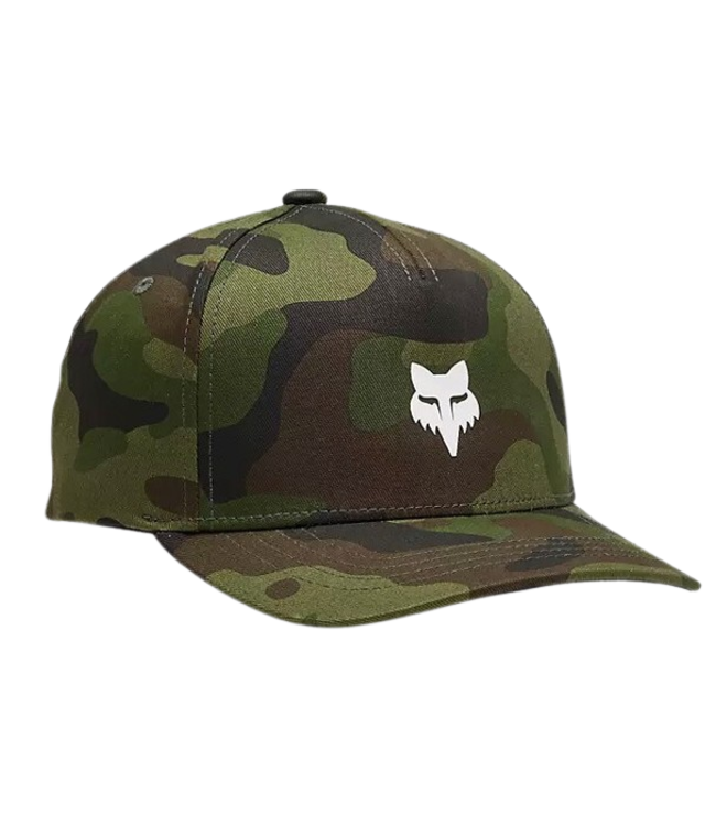 Fox, Yth Fox Head Camo 110 Sb Hat OS