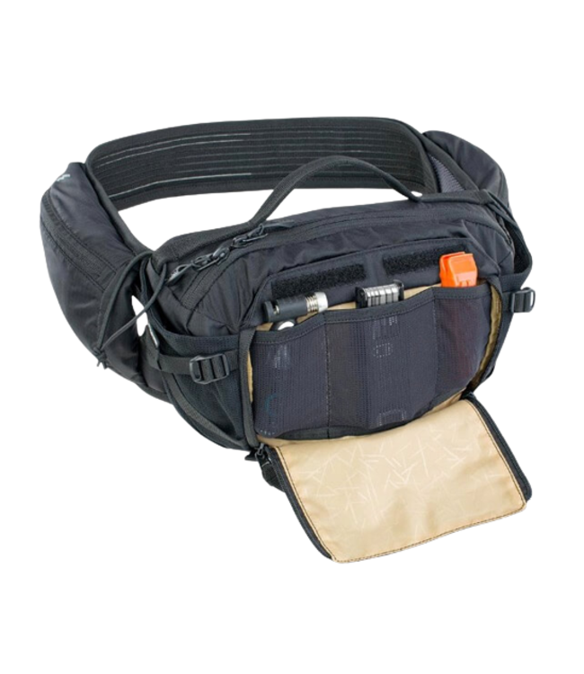 EVOC, Hip Pack Pro E-Ride, Hydration Bag, Volume: 3L, Bladder: Not included, Black