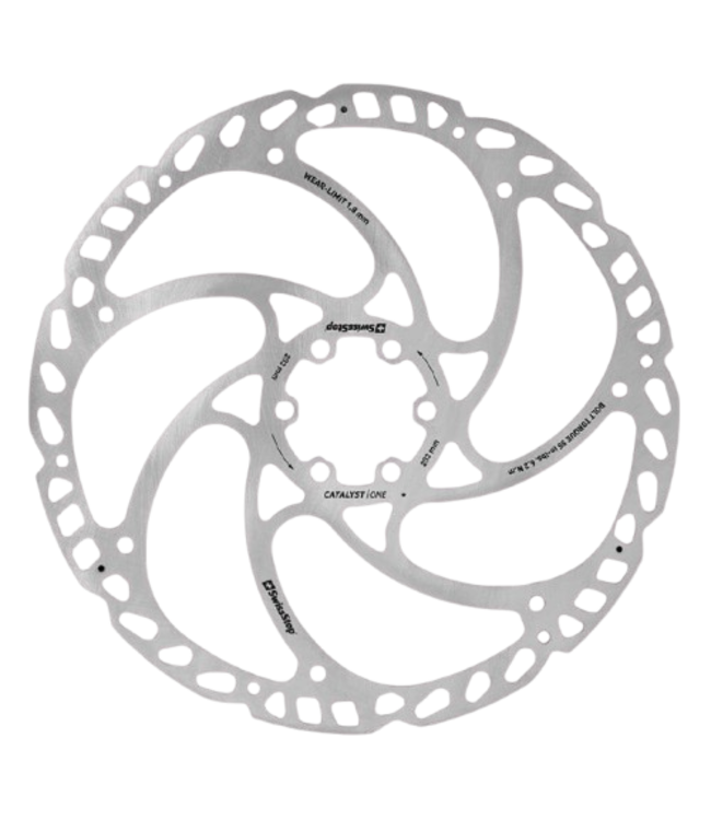 SwissStop Catalyst One 6-Bolt Rotor ISO 6B 203mm