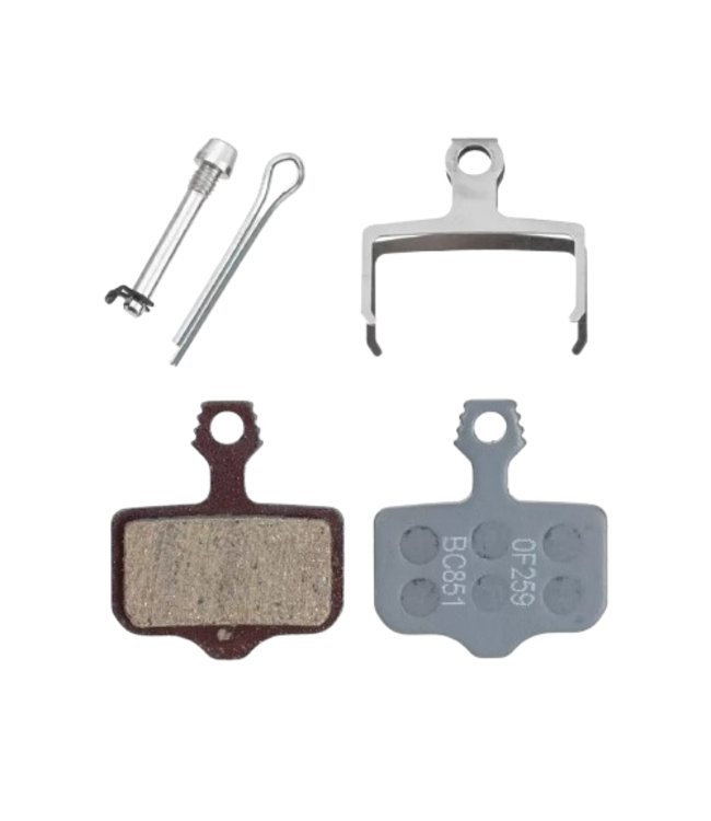 SRAM SRAM, Level/Elixir/DB, Organic, Steel Back Plate, Brake Pads