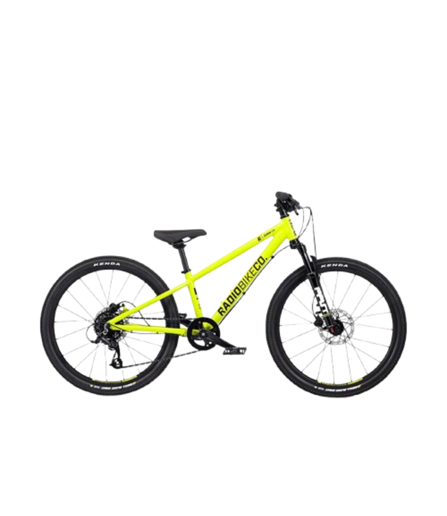 Radio, Zuma 24" Suspension Bike Yellow