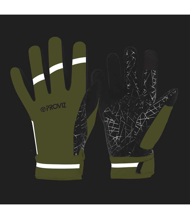 Proviz, Classic Winter Gloves Yellow L