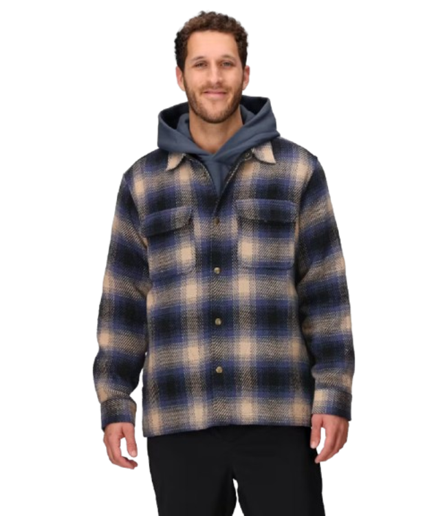 Marmot, Open Weave Heavyweight Flannel Overshirt