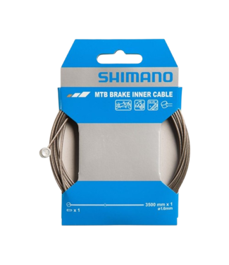 Shimano Shimano, Brake Cable, Stainless, MTB Tandem, 1.6 x 3500mm