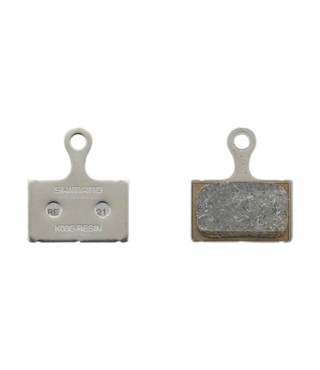 Shimano, K05S, Resin Disc Brake Pads, Shape: Shimano K-Type/L-Type, Resin, Pair