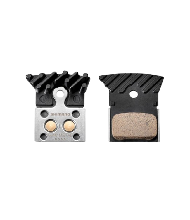 Shimano Shimano, L04C, Metallic, Disc Brake Pads, Shape: K-Type/L-Type, Pair