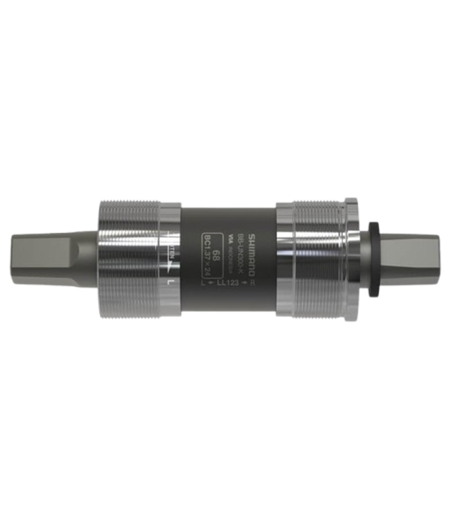 Shimano Shimano, Cartridge Bottom Bracket Set BB-UN300-K, Spindle: Square-type , Shell: BSA 68mm, Spindle: 110mm, w/o Fixing Bolt