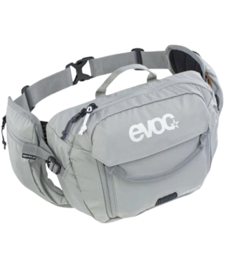 EVOC EVOC, Hip Pack 3L + 1.5L Bladder, Hydration Bag, Volume: 3L, Bladder: Included (1.5L), Stone