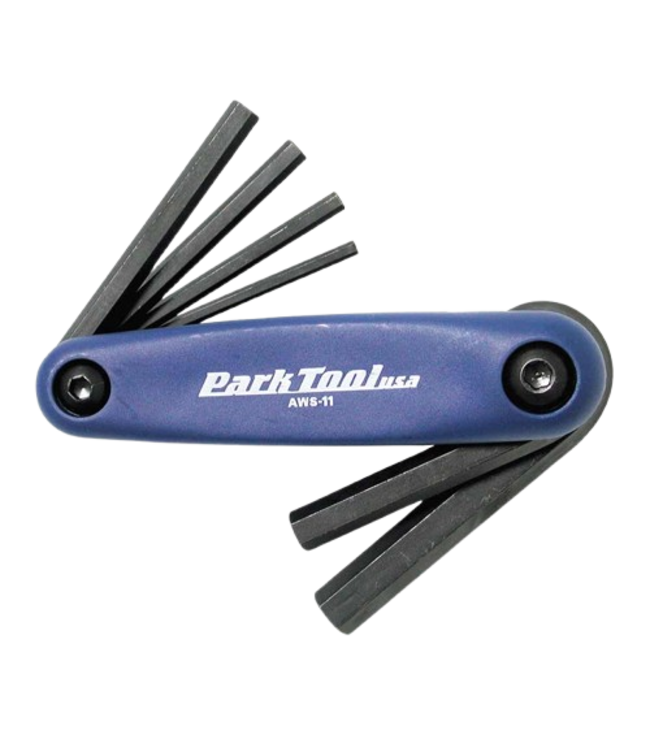 Park Tool, AWS-11, Folding hex wrench set, 3mm, 4mm, 5mm, 6mm, 8mm, 10mm