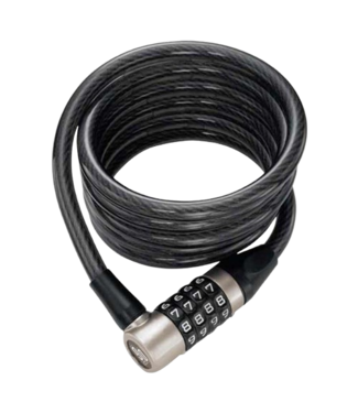 OnGuard, OG 5821, Coil cable with combination lock, 10mm x 150cm (10mm x 4.9')
