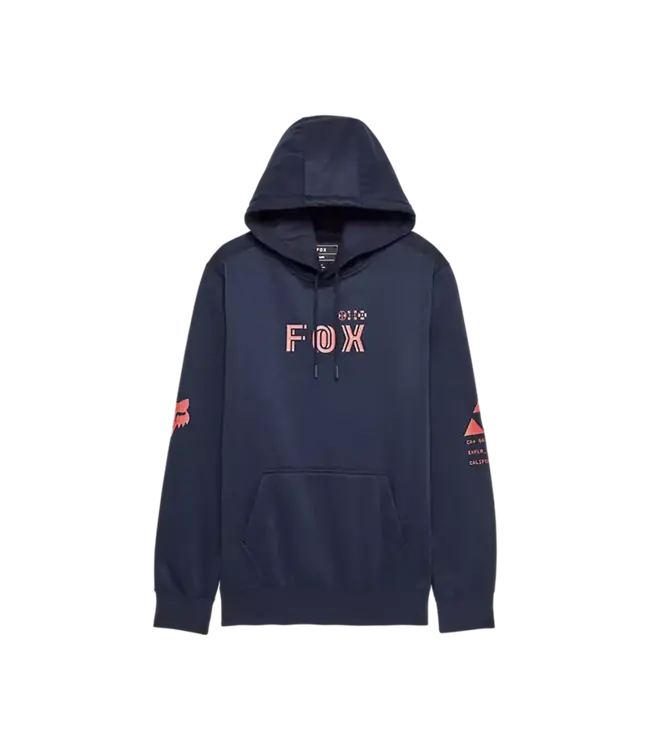 Fox Head Fox, Glyph Tech Fleece Pullover Midnight Blue