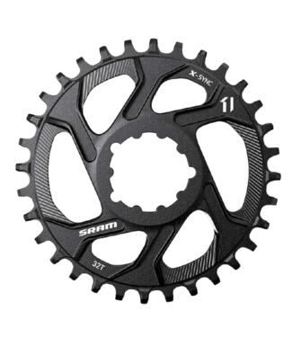 SRAM SRAM, X-Sync, 28T, 11sp, Direct Mount 3mm Boost, Chainring, Alum, Black