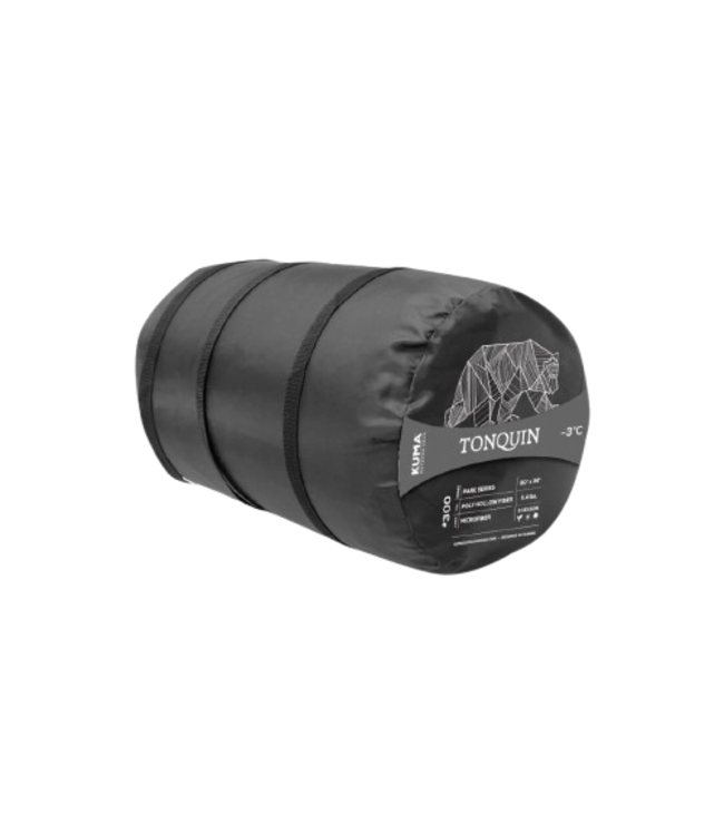 KUMA, Tonquin Sleeping Bag Black/Red