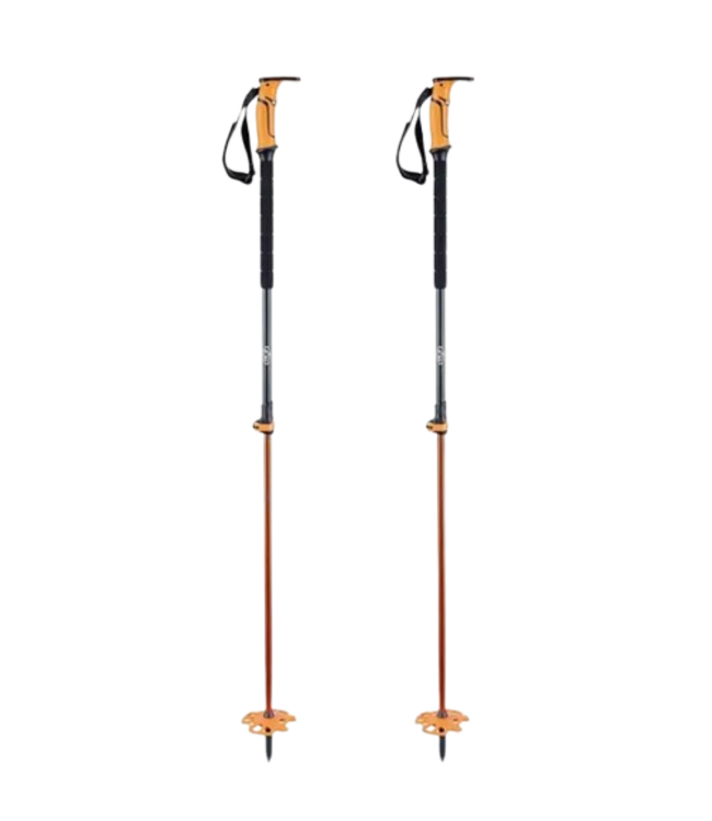 BCA, Scepter  Adjustable Aluminum Poles Black/Orange