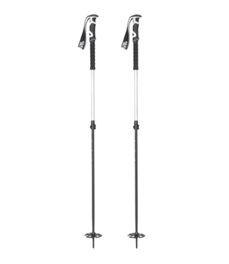 K2 K2, Lockjaw Aluminum/EVA Poles Silver OS