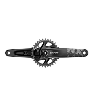 SRAM SRAM, NX Eagle DUB, Crankset, Speed: 12, Spindle: 28.99mm, BCD: Direct Mount, 32, DUB, 175mm, Black, Boost