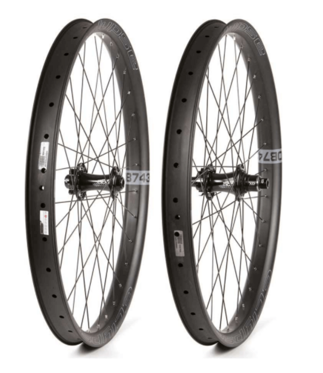 Eclypse, DB743 Plus, 27.5" 15x 110mm/ 12x 148mm, XD, 6-bolt, 32H, 43mm ID, Black Wheelset