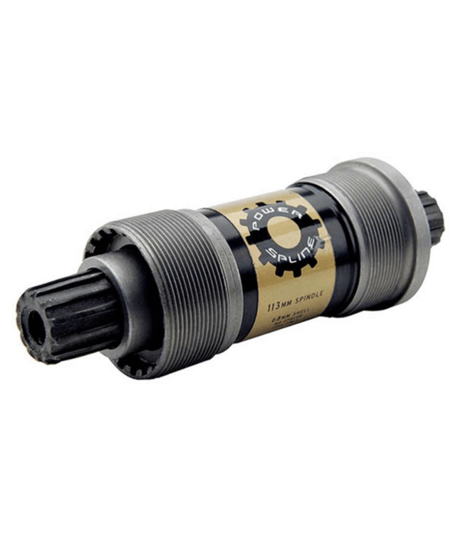 Truvativ, Power Spline bottom bracket, BSA, 68mm, 118mm, Steel, Grey, 00.6415.029.000