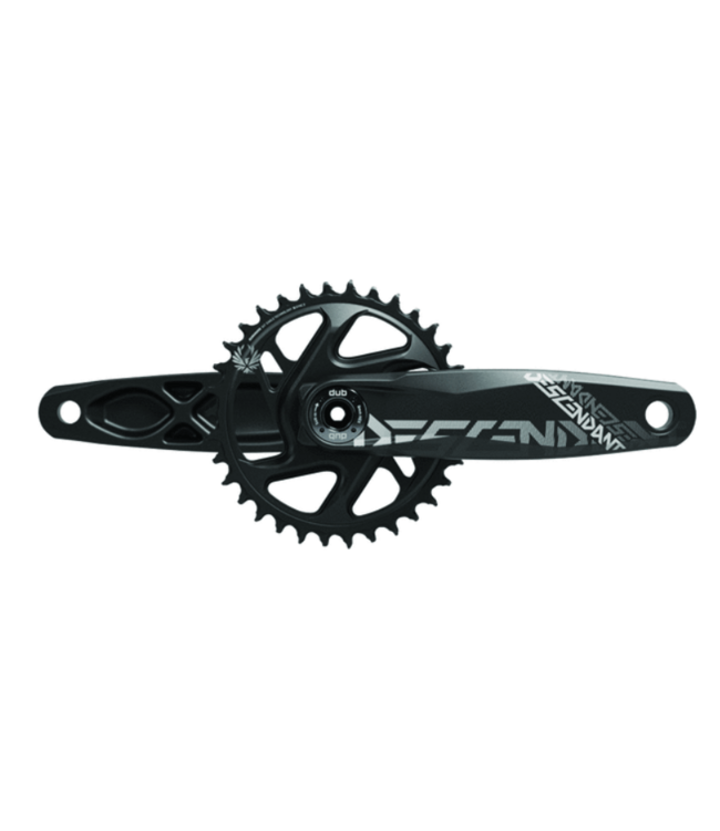 Truvativ, Descendant DH Crankset (B1), DM 34T,	Dub-83 (DH), 165mm