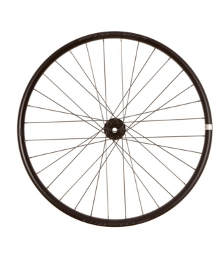 Wheel Shop, 27.5" Alloy Double Wall Fratelli FX40 Plus, 15 or 20x 100mm, 6 Bolt, 40mm ID, 32H, Black Front Wheel