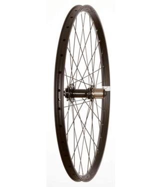 Wheel Shop, 27.5'' 32H Black Alloy Double Wall Fratelli FX25 6 Bolt/ Black Novatec DH82 12x 157mm, Rear Wheel