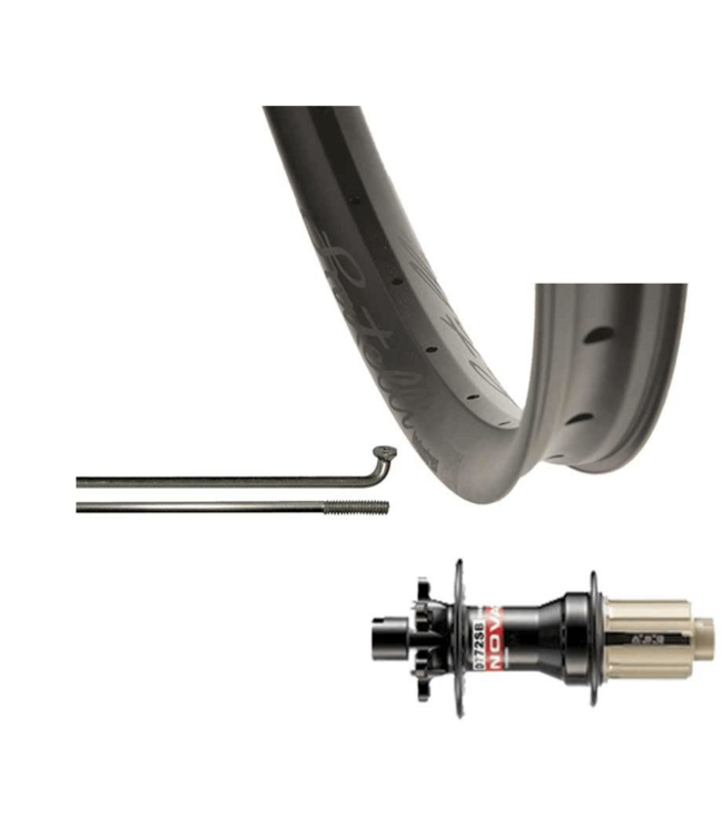 Wheel Shop, Fratelli FX40 Plus/ Novatec, 27.5" 12x 142mm, HG, 6 Bolt, 32H, 40mm ID, Rear Wheel