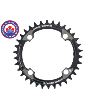 RaceFace Race Face, 104 BCD 34T Chainring (Shimano 12s) Black