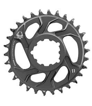 SRAM SRAM, X-SYNC 2 Steel 3mm, Chainring, Teeth: 30, Speed: 11/12, BCD: Direct Mount, Single, Steel, Black
