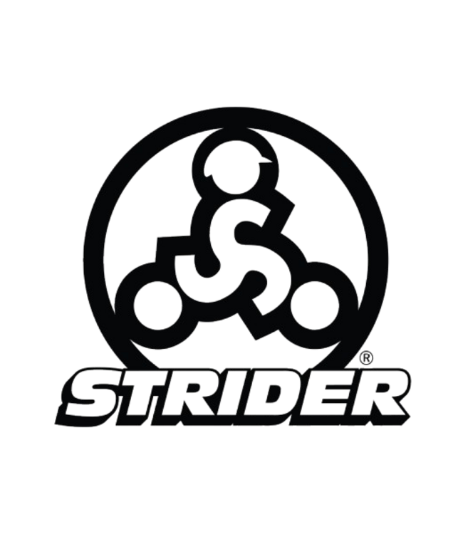 STRIDER SADDLE AND SEATPOST - White