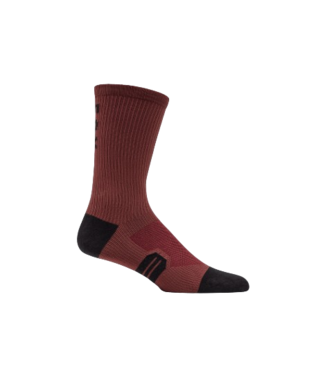 Fox Head Fox, 8" Ranger Sock Rust Brown