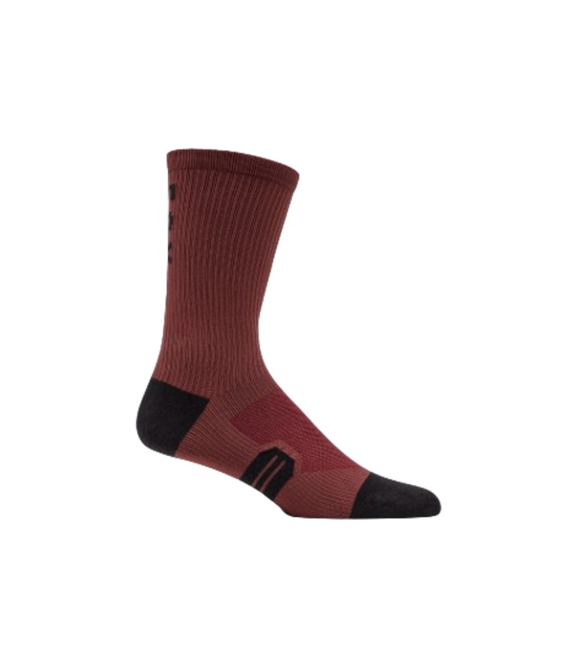 Fox, 8" Ranger Sock Rust Brown