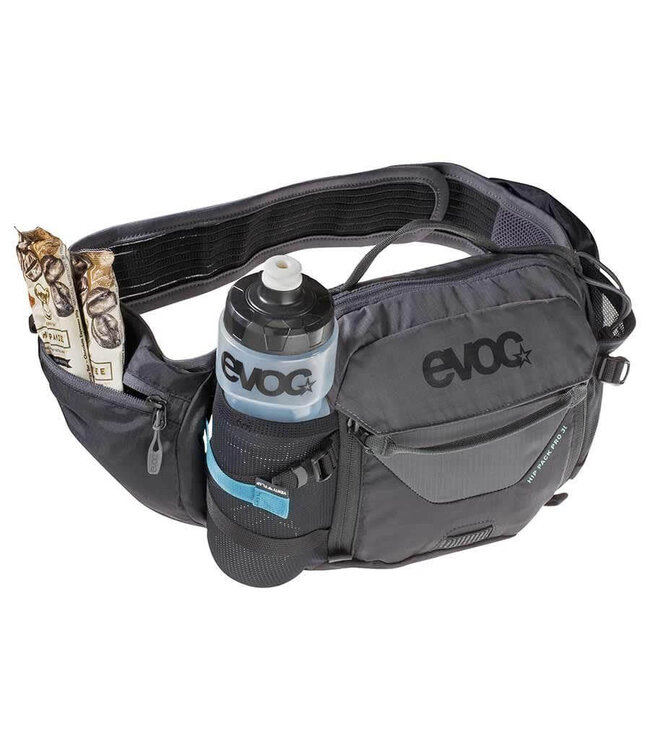 EVOC, Hip Pack Pro, Hydration Bag, Volume- 3L, Bladder included- 1.5L