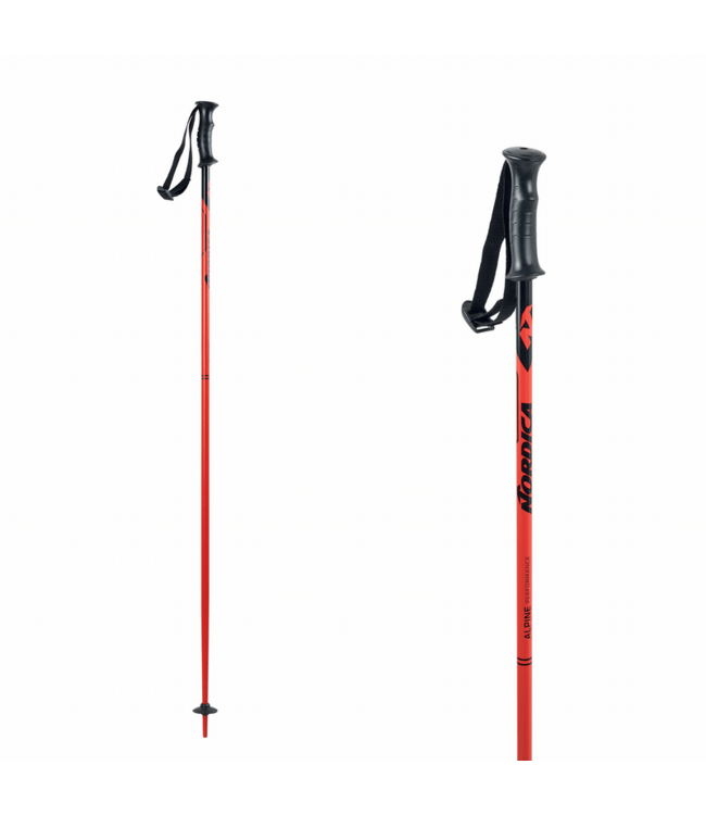 Nordica Nordica, Alpine Perform Poles Red/Black