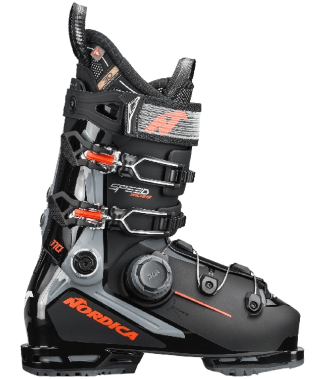 Nordica, Speedmachine 3 110 BOA 2025 Black/Gray/Red