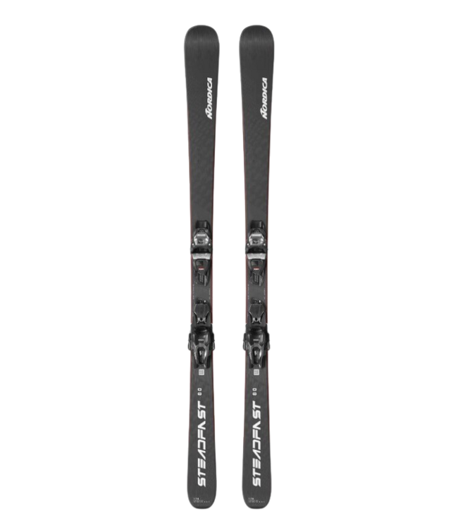 Nordica, Steadfast 80 CA w/TP2 Comp 10 Bindings 2025 Black/Silver