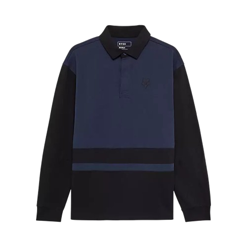 fox SAINT KLF Lサイズ Fox, Circa 74 Oversized Ls Rugby Midnight Blue - GearHub Sports