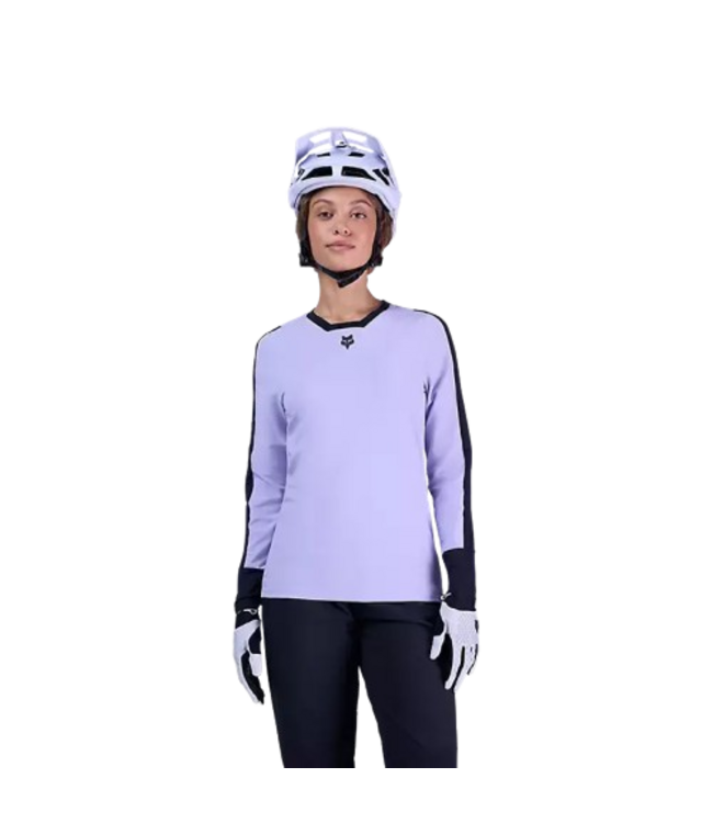 Fox, Defend Thermal Jersey Ws Lilac Purple