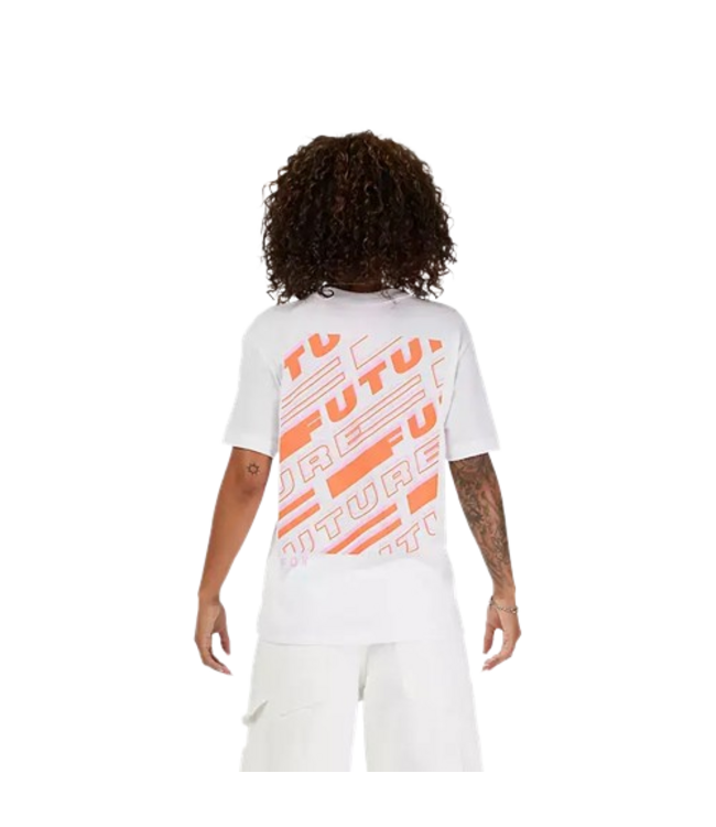 Fox, Elevated Ss Tee White