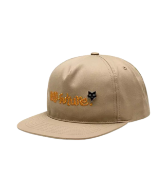 Fox Head Fox, Hello Future Snapback Hat Iron Brown
